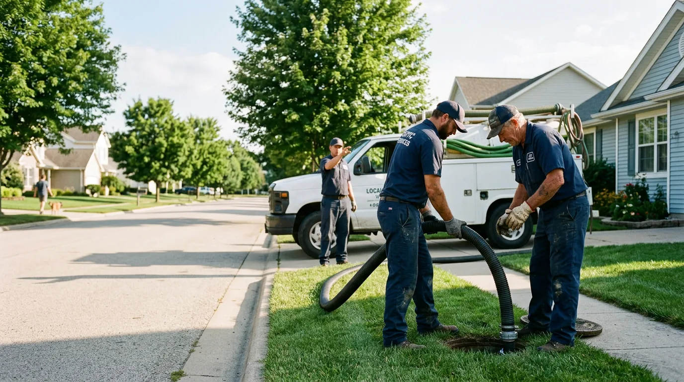 Septic Tank Cleaning in North Ridgeville, OH